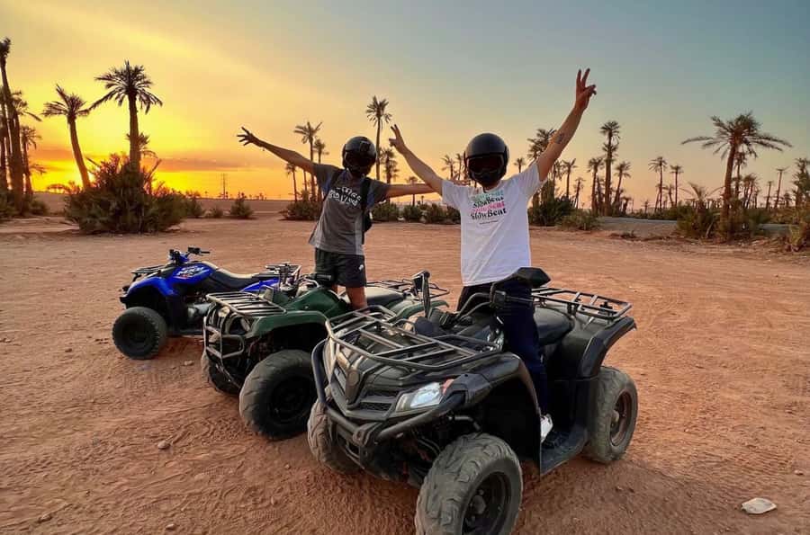 Marrakech: Dunes of the Palmeraie Quad Bike Ride with Tea - Riding the Palmeraie and the Jbilet edge: palms, dirt, and rural glimpses