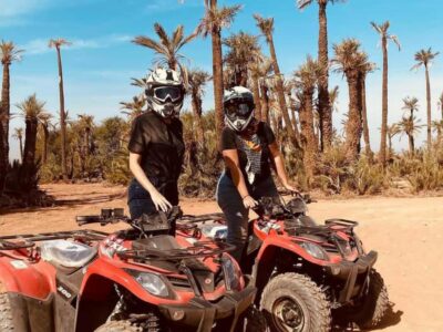 Marrakech: Dunes of the Palmeraie Quad Bike Ride with Tea - The quad briefing and controls: fast confidence, not a test