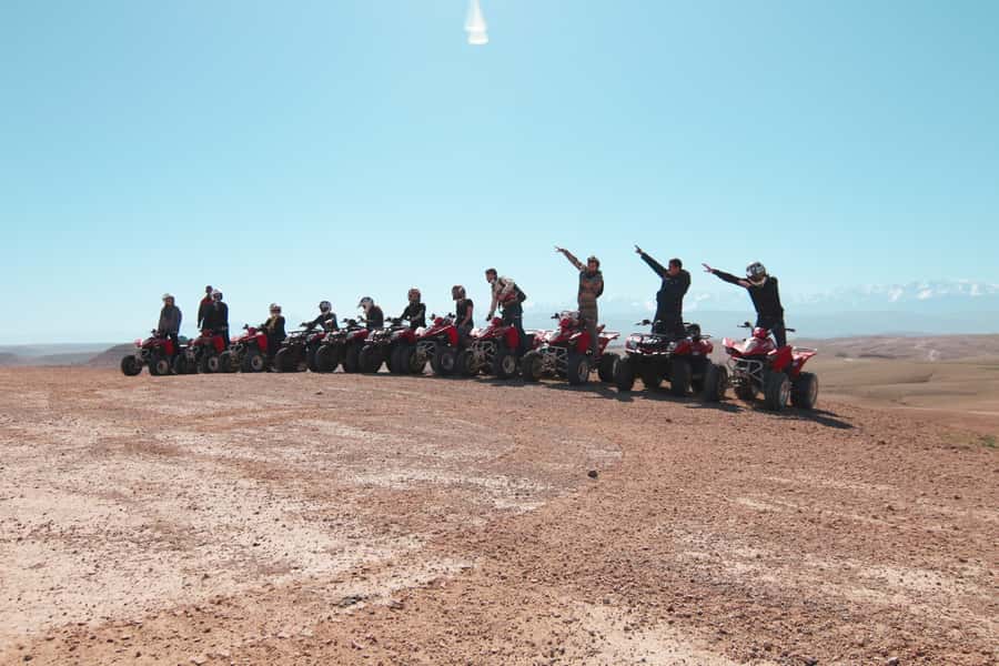 Marrakech: Half-Day Desert Quad Tour with Camel Ride - Quad Bikes in the Desert: 2 Hours of Controlled Adrenaline