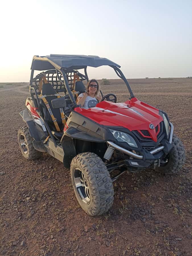 Marrakech: Palm Grove and Desert Buggy excursion - Automatic buggy time: safety, speed, and what the route really feels like