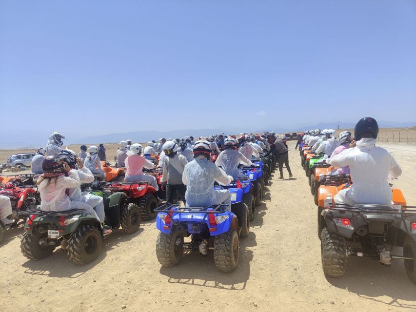 Marrakech: Quad activity in the Palmeraie with Tea break - The Palmeraie stop: tea, bread with olives and honey, and photo moments