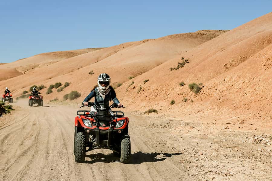 Marrakech Quad Bike Experience: Desert and Palmeraie - Marrakech pickup, then straight to desert energy