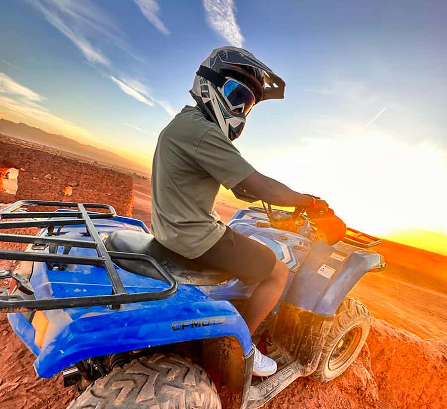 Marrakech Quad Bike Experience: Desert and Palmeraie - Berber village tea break: small pause, big payoff