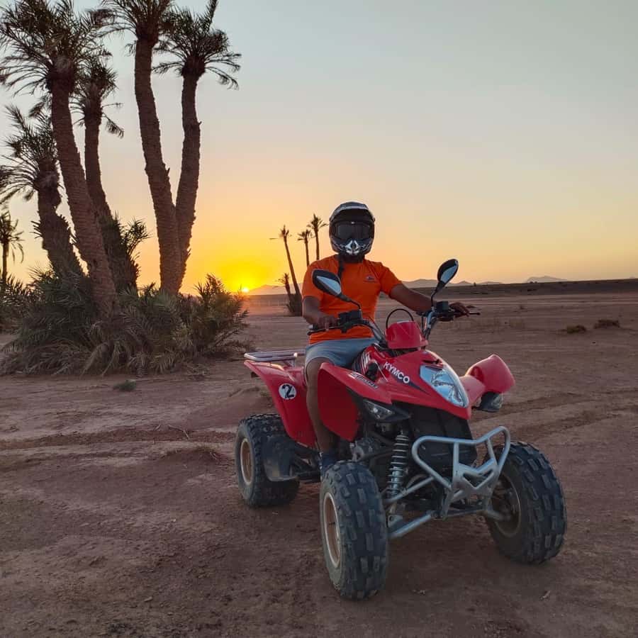 Marrakech: Quad Bike Tour to Palm Oasis and Jbilat Desert - Getting ready: helmets, goggles, and a safety briefing that actually helps