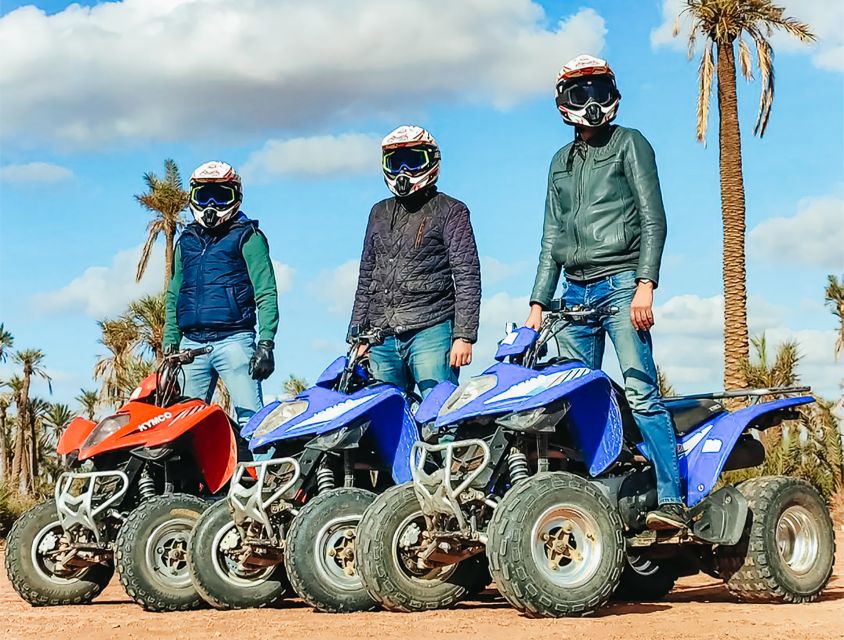 Marrakech: Quad Bike Tour to Palm Oasis and Jbilat Desert - Palm grove photo stop: where your camera can finally keep up
