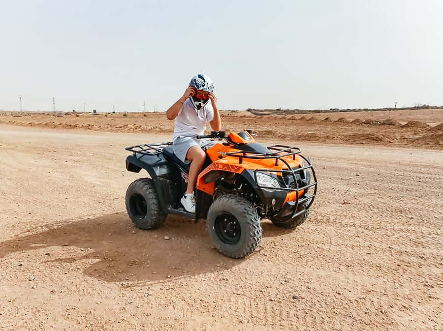 Marrakech: Quad Bike Tour to Palm Oasis and Jbilat Desert - Timing choices: morning cold, balloon chances, and sunset light