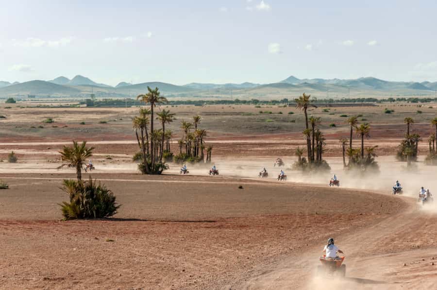 Marrakech: Quad Tour in Jbilets Desert with Palm Grove - Marrakech Quad Tour: Why this route feels efficient