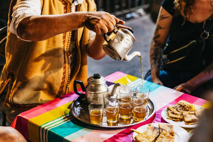 Marrakech: Street Food Tour by Night - Mellah Market Moments: Pastry Making, Fresh Stalls, and Haggling