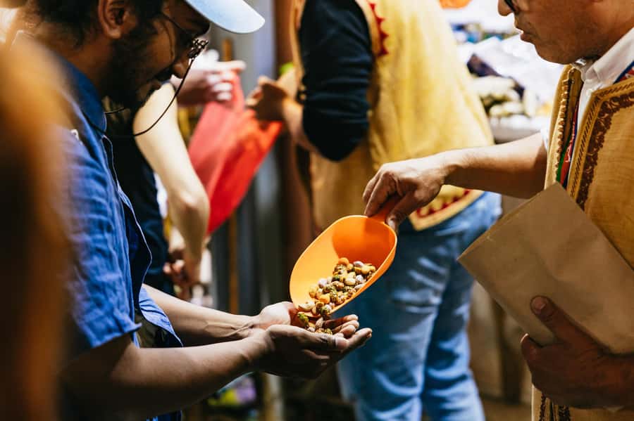 Marrakech: Street Food Tour by Night - The Almond Drink Break and the Sweet-to-Savory Flow