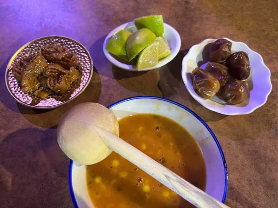 Marrakech: Street Food Tour with a Local Guide - Riad Zitoun Jdid: dessert and street snacks that set up the rest of the meal