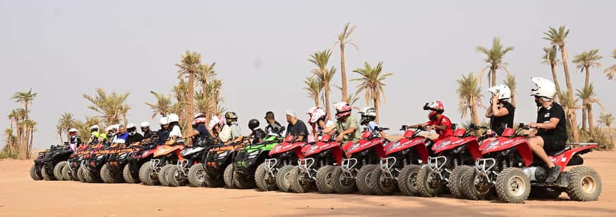 Marrakech:excursion quad in Oasis palm & jbilat desert,tea - Key highlights worth planning for