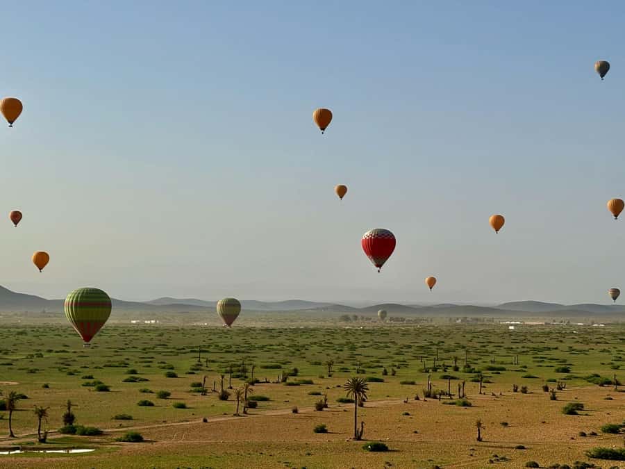 Marrakesh: Early Morning 40-Minute Balloon Flight - Getting to the Camp: Pickup, Short Drive, and Safety Briefing