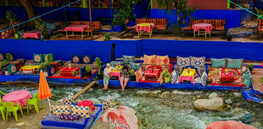 Marrakesh: Ourika Waterfalls, Atlas Mountains, Guide + Lunch - Getting out of Marrakech: Atlas Mountains drive and pickup rhythm