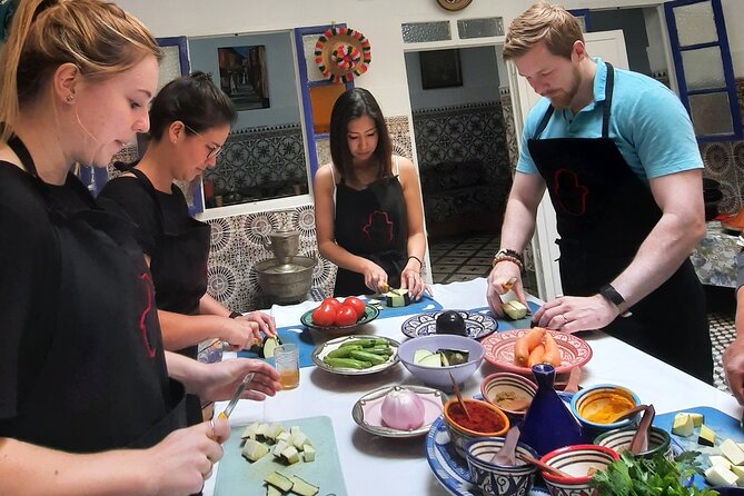 Moroccan Cooking Class & Marrakech Market Visit with Chef Khmisa - Choosing your menu: starter, main, dessert, plus vegetarian and vegan