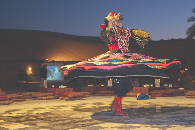 Premium Desert Safari with BBQ Dinner - Dubai - Belly dancing, Tanura, and fire: how the entertainment fits the evening