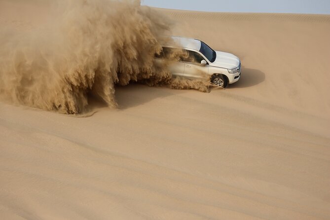 Private Half Day Desert Safari - Stop 1: Khor Al Udaid Beach and the Inland Sea