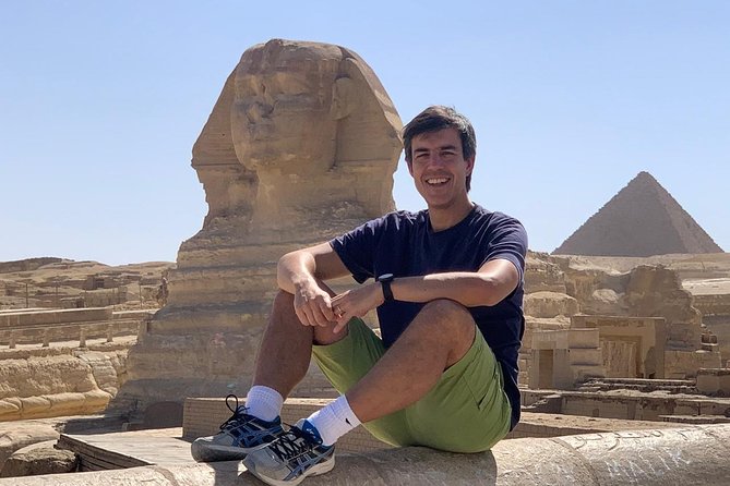 Private tour to Giza Pyramids,Sphinx,Egyptian Museum with Local Lunch - The Great Sphinx and Valley Temple connection
