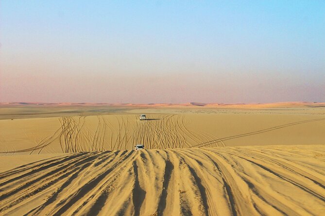 Qatar Gold Dune Safari, Dune Bashing,Camel Ride,Sand Boarding,Inland Sea Desert - Inland Sea at Khor al Udaid: The Stop That Slows Everything Down