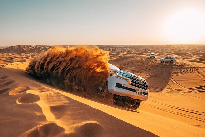 Red Dunes Desert Safari with 4x4 Pick up & Drop, Camel ride, BBQ and Live shows - Key points to know before you go