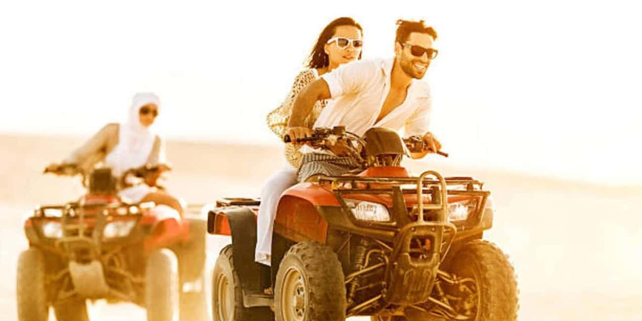 Sharm ElSheikh: ATV Quad & Buggy Adventure Sunrise or Sunset - Bedouin Tea, Camel Moments, and the Buffet Dinner Add-On