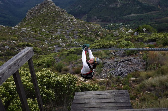 Zipline Cape Town - From Foot of Table Mountain Reserve - Seven cables over a canyon: the real Table Mountain viewpoint